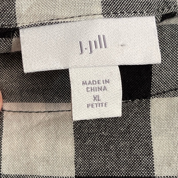 J Jill Buffalo Check dress size M - Picture 7 of 11